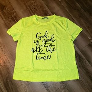 💜 5/$8 yellow tee